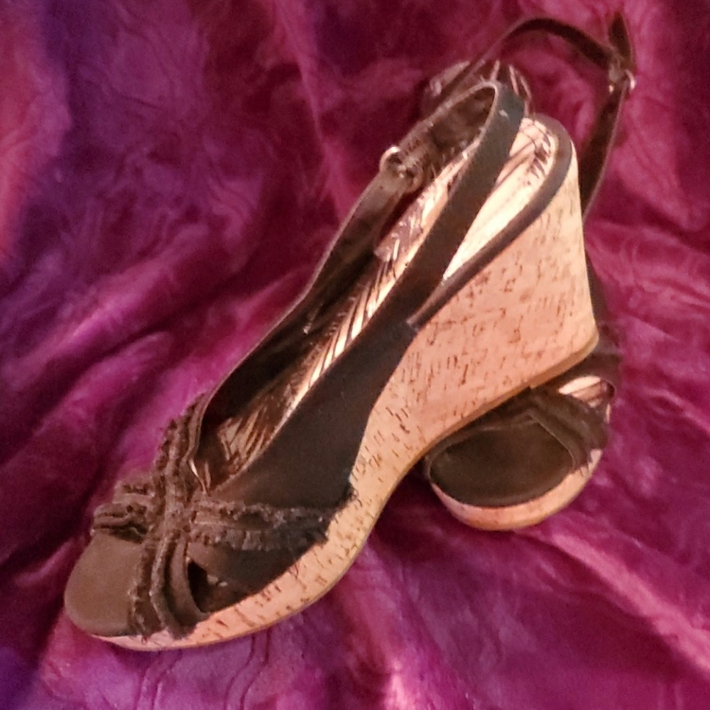 Frayed Detail X•APPEAL Wedges
